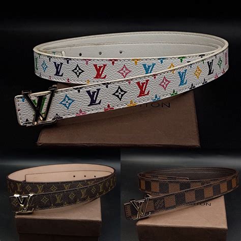 louis vuitton double sided belt|louis vuitton belts women's.